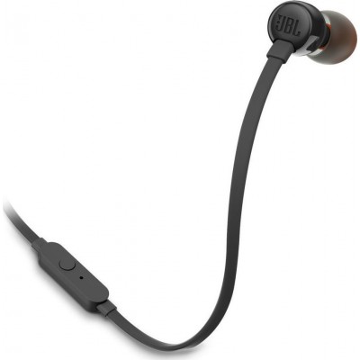 JBL T110 In-ear Handsfree με Βύσμα 3.5mm Μαύρο